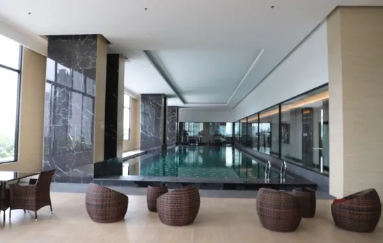 apartemen SUDIRMAN MANSION, Semi penthouse lantai atas.