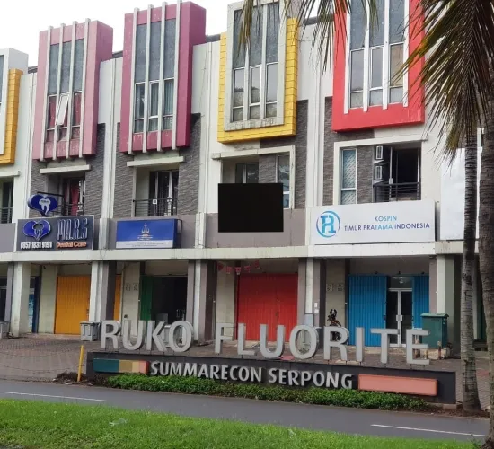Ruko fluorite Gading Serpong