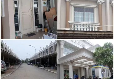 Rumah siap huni LT 60 m2 Lb 88 2 lantai cluster Europe