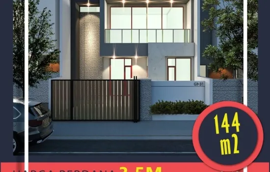 Minimalis Brand New Citra Garden 6 8x18 Minimalis 3KT