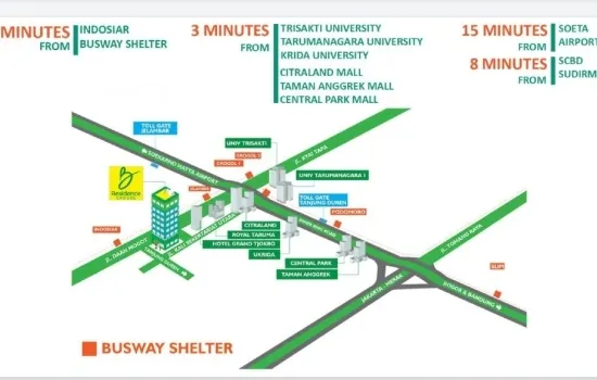 PROJECT : APT. B RESIDENCE DAAN MOGOT, JAKBAR