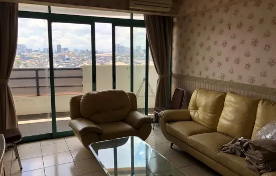 Apt. Pesona Bahari Tower Topaz, FF, 115 m2, 3 Bdrms, selatan