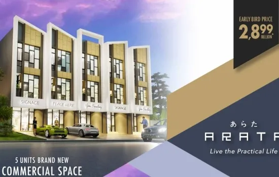 PROJECT : RUKO ARATA BUSINESS VILLA, JAKBAR