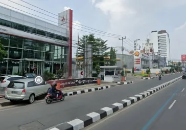 Tanah seluas 1695m di jl margonda raya depok