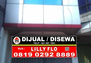 Disewakan Ruko Petogongan 2 Kebayoran Baru Jaksel