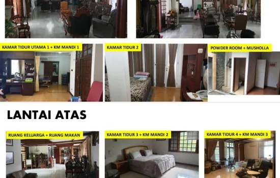 Rumah tua tulodong bawah  area SCBD  LT  714  Lb  520  2 LT