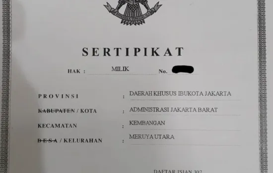 Kav siap bangun di kav dki