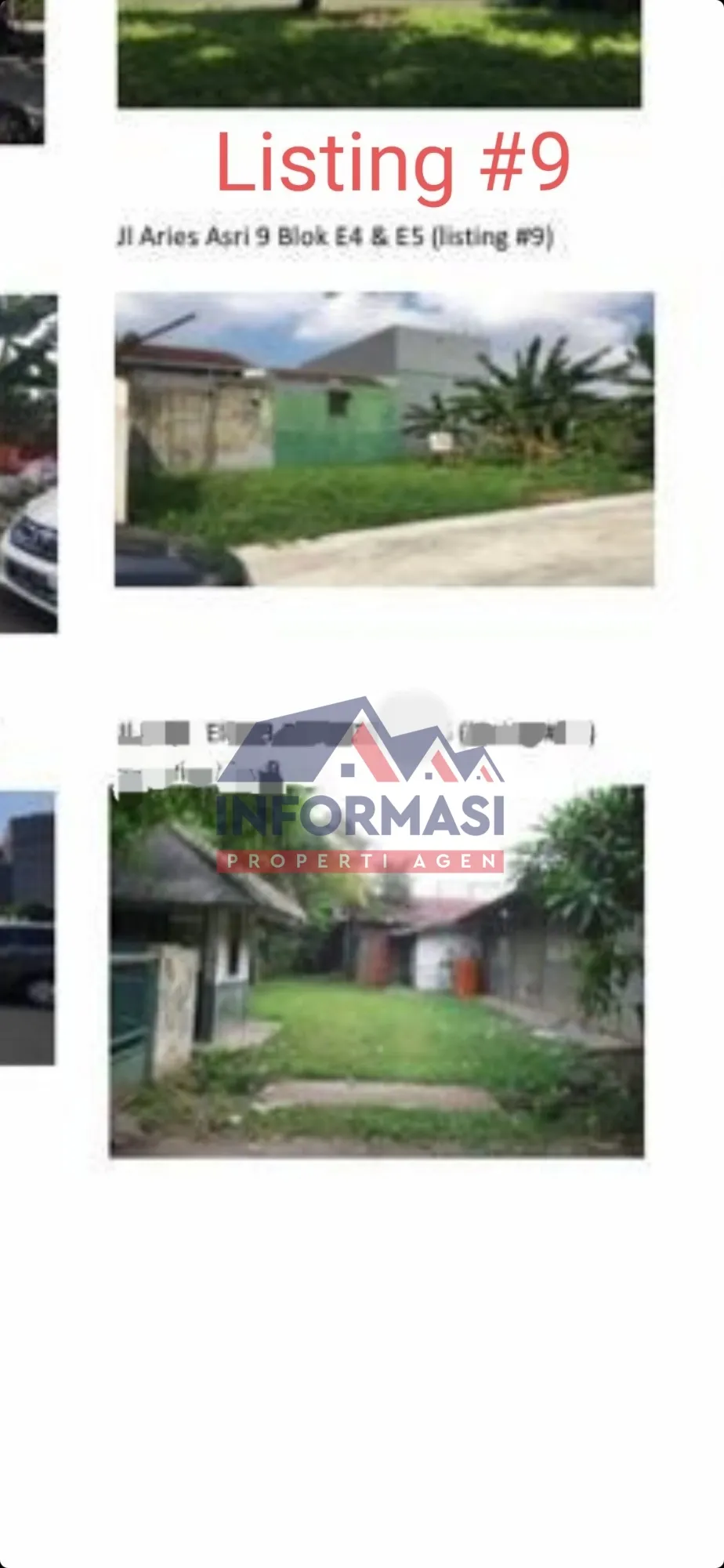 Tanah @Perumahan Taman Aries Blok E