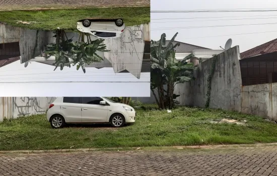 Di jual kavling Luas  240 m2  =12 × 20 hadap utara