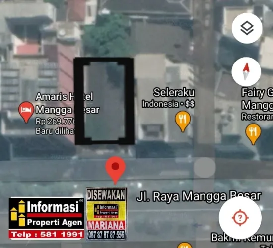 Ruang usaha mangga besar raya