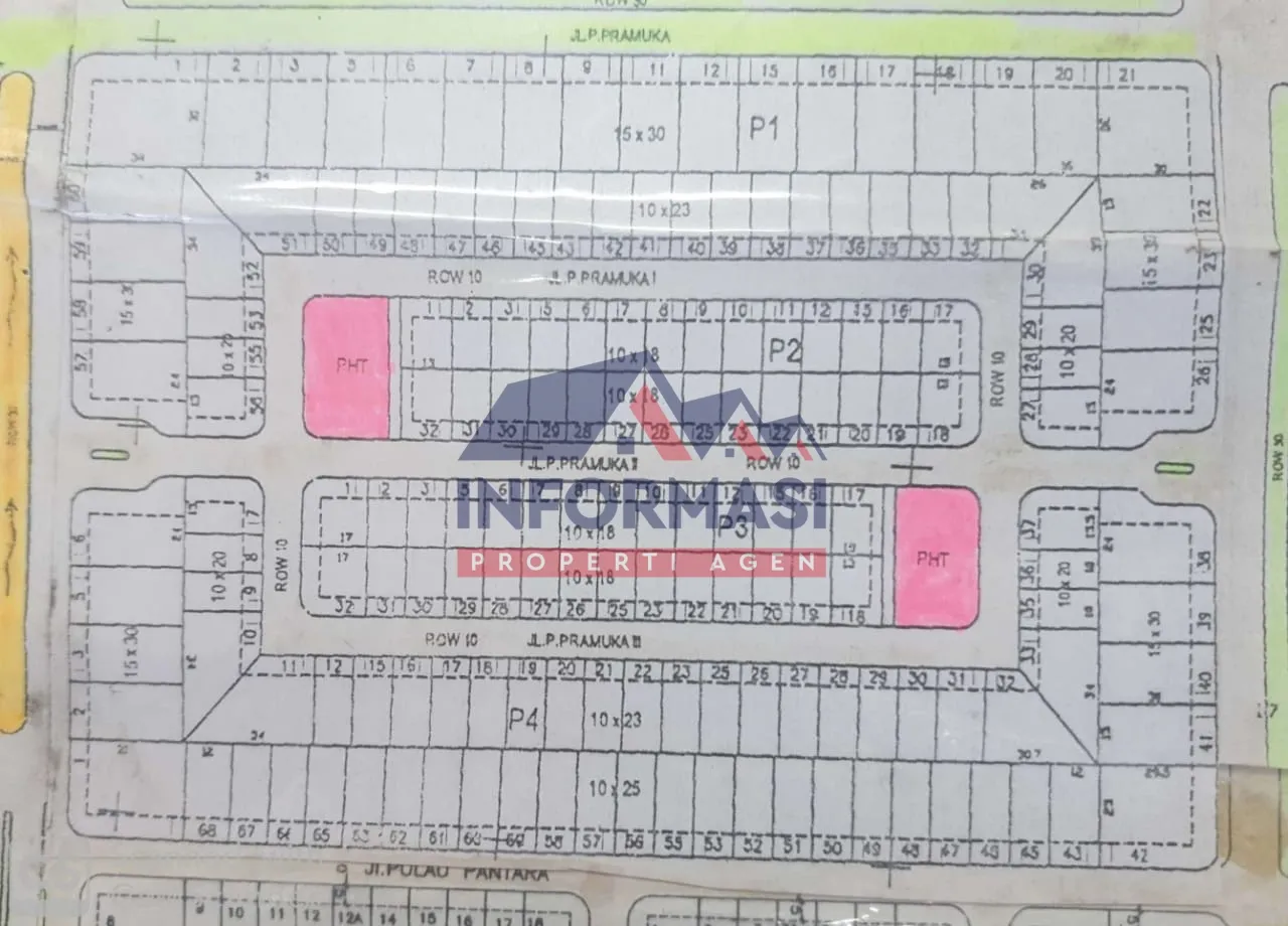 KAVLING PULAU PRAMUKA 10 X 18 CLUSTER BARU PERMATA BUANA