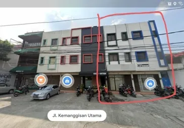 Dijual Ruko di Kemanggisan, Jakbar