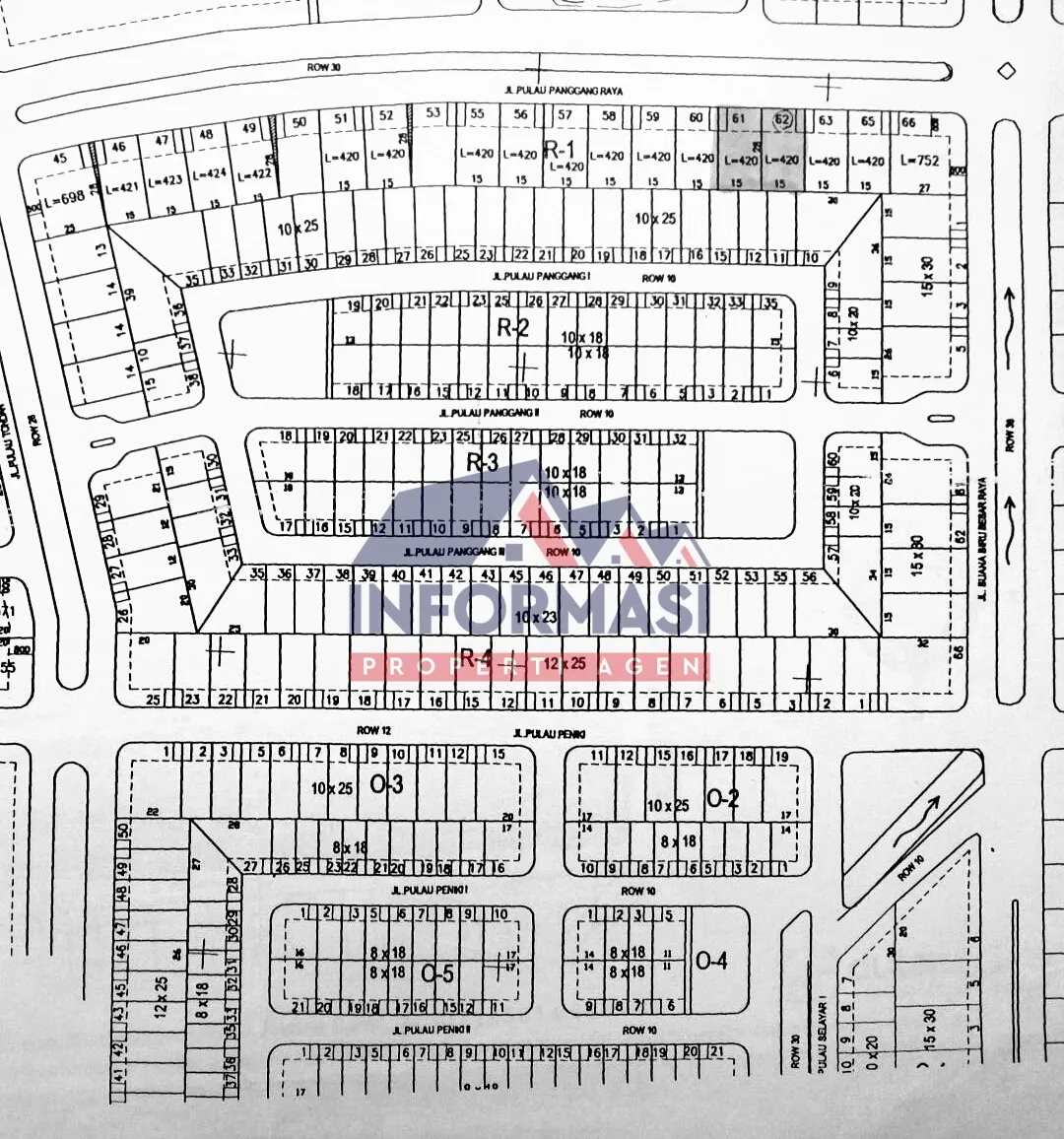 RUMAH INDEN LS 180 M2/3 LANTAI CLUSTER BARU PERMATA BUANA