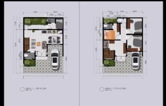 Unit baru desain minimalis modern, ga jauh dr Cibubur