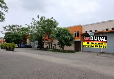 Kompleks Bandara Mas blok C jalan lebar