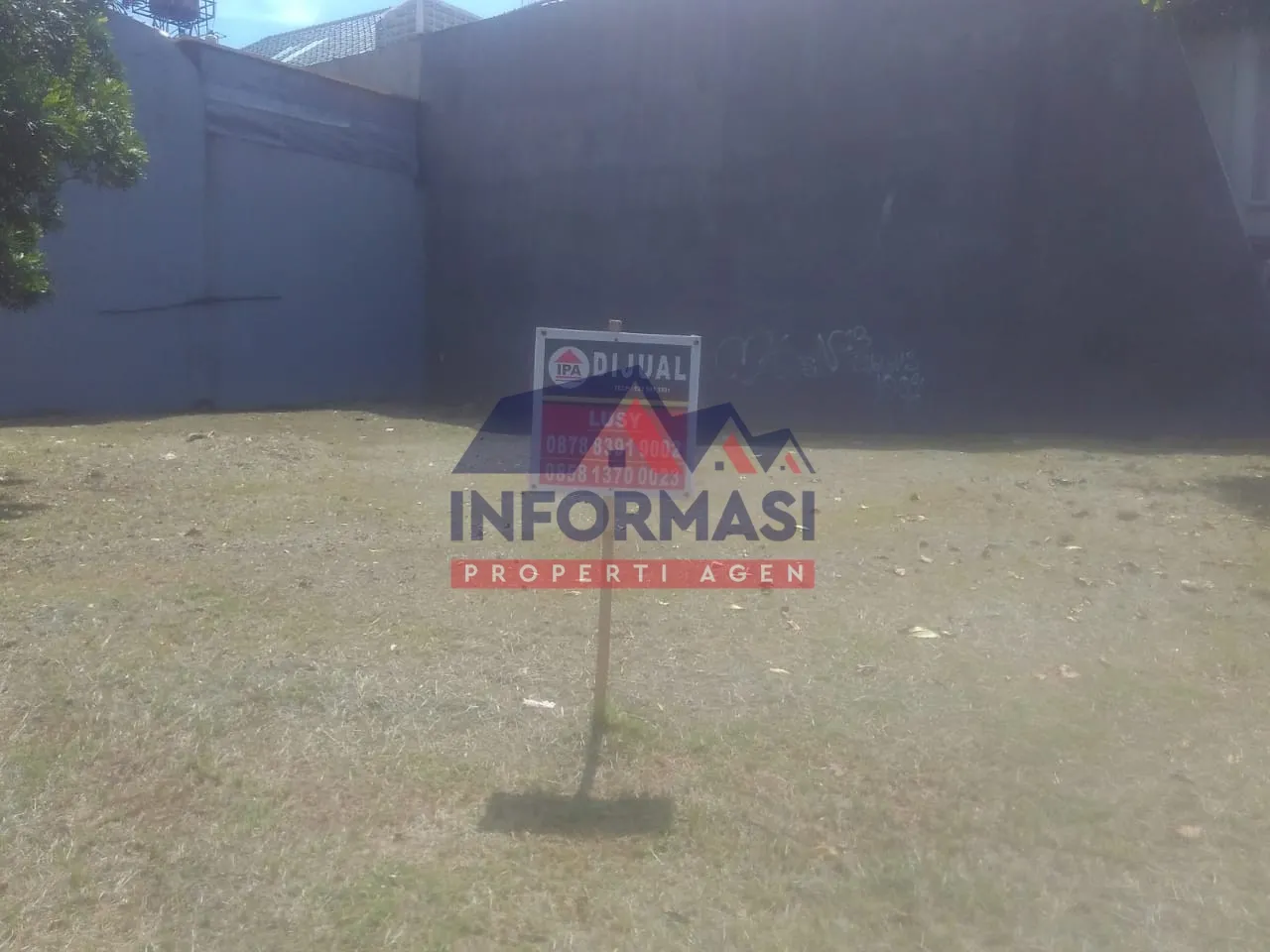 Kavling hoek LT  440   hadap selatan timur MKJ L nyaman