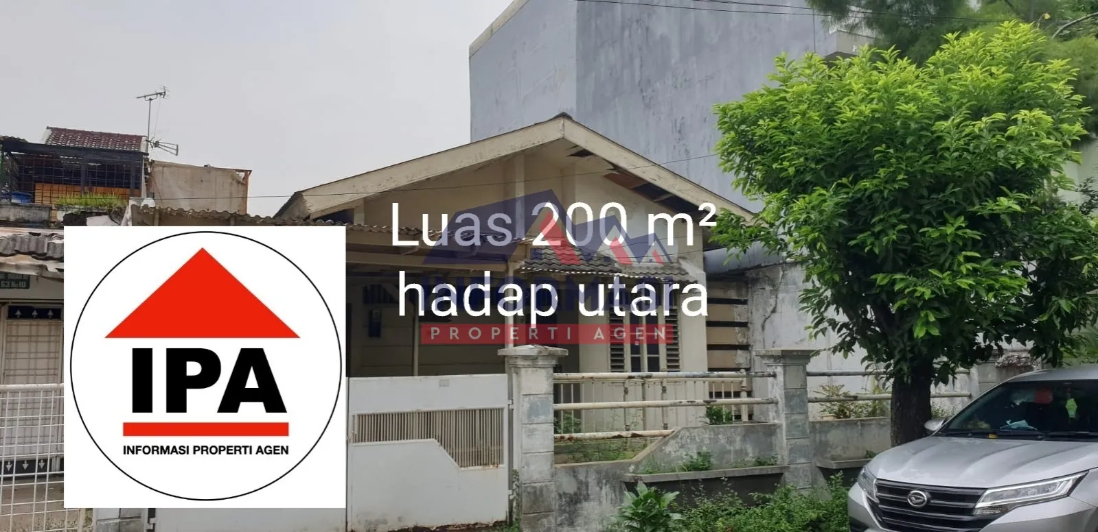Rumah tua hitung tanah di Puri Indah blok G