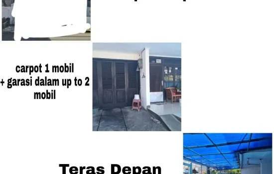 Rumah  11/4 lantai KT  3+3 km  3+1  cocok ut usaha
