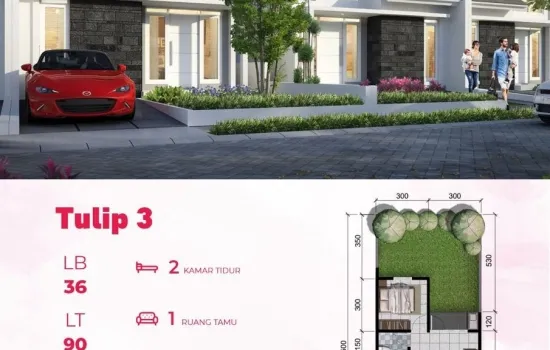 Rumah baru siap huni, Citra Indah City, Cileungsi