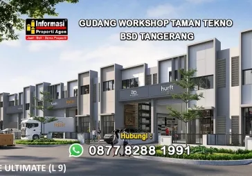 PROJECT : Gudang workshop Taman Tekno BSD, Serpong