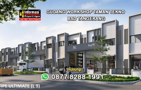 PROJECT : Gudang workshop Taman Tekno BSD, Serpong