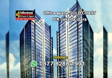 Office space GOLD COAST PIK Jakarta utara