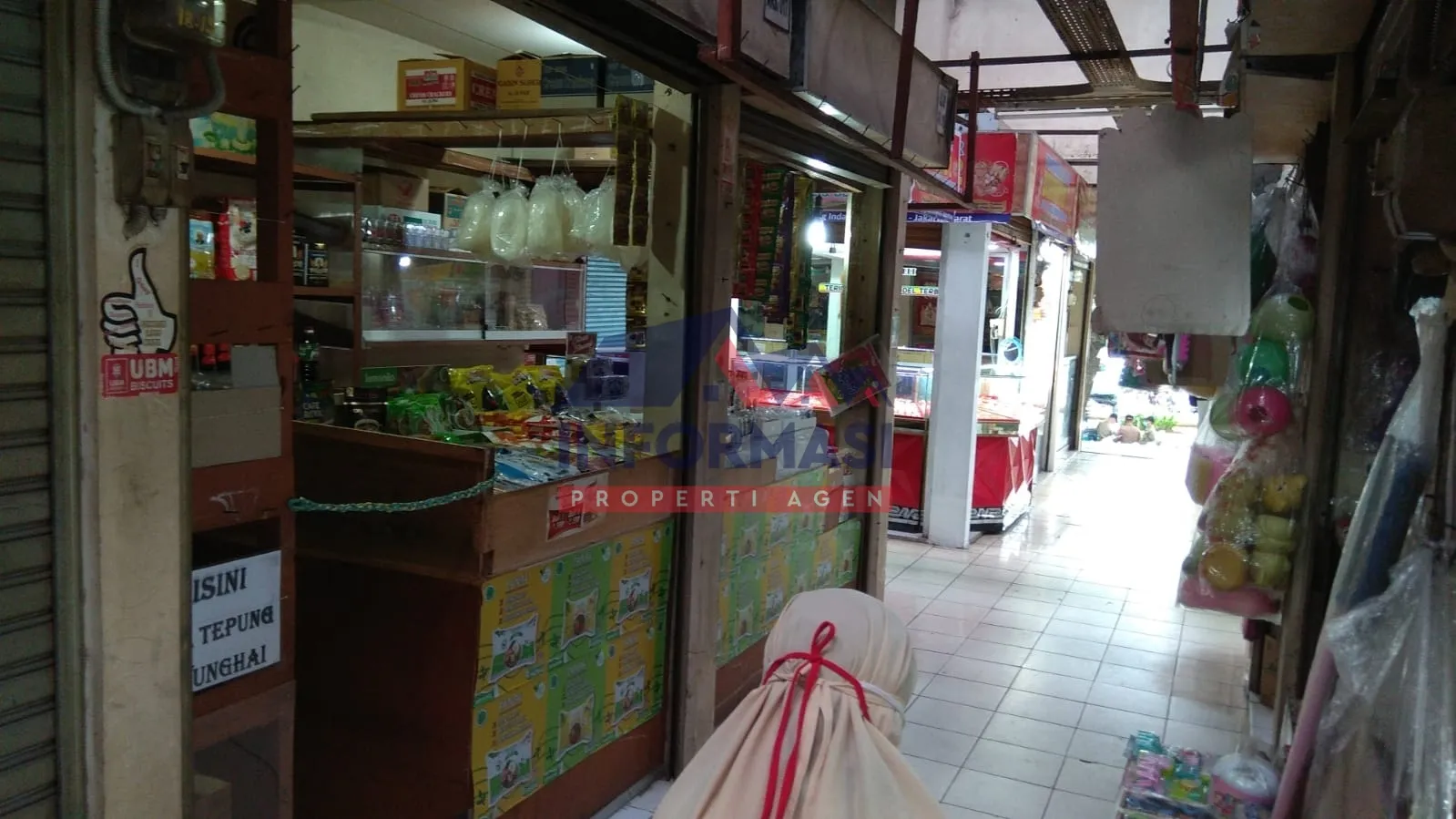 Kios di pasar bojong indah lantai 1