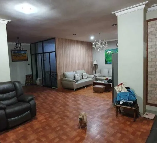rumah bagus terawat di taman palem lestari lt 325m2