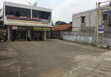 Dijual tanah seluas 7,352m sdh ada ruko, gudang,