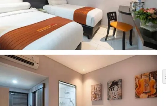 Hotel karawang 4 lantai , 23 kamar , msh aktif