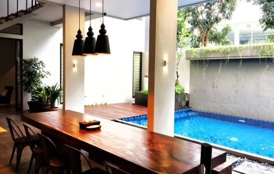 rumah kost d/a taman permata millenium karawaci lt 500m2