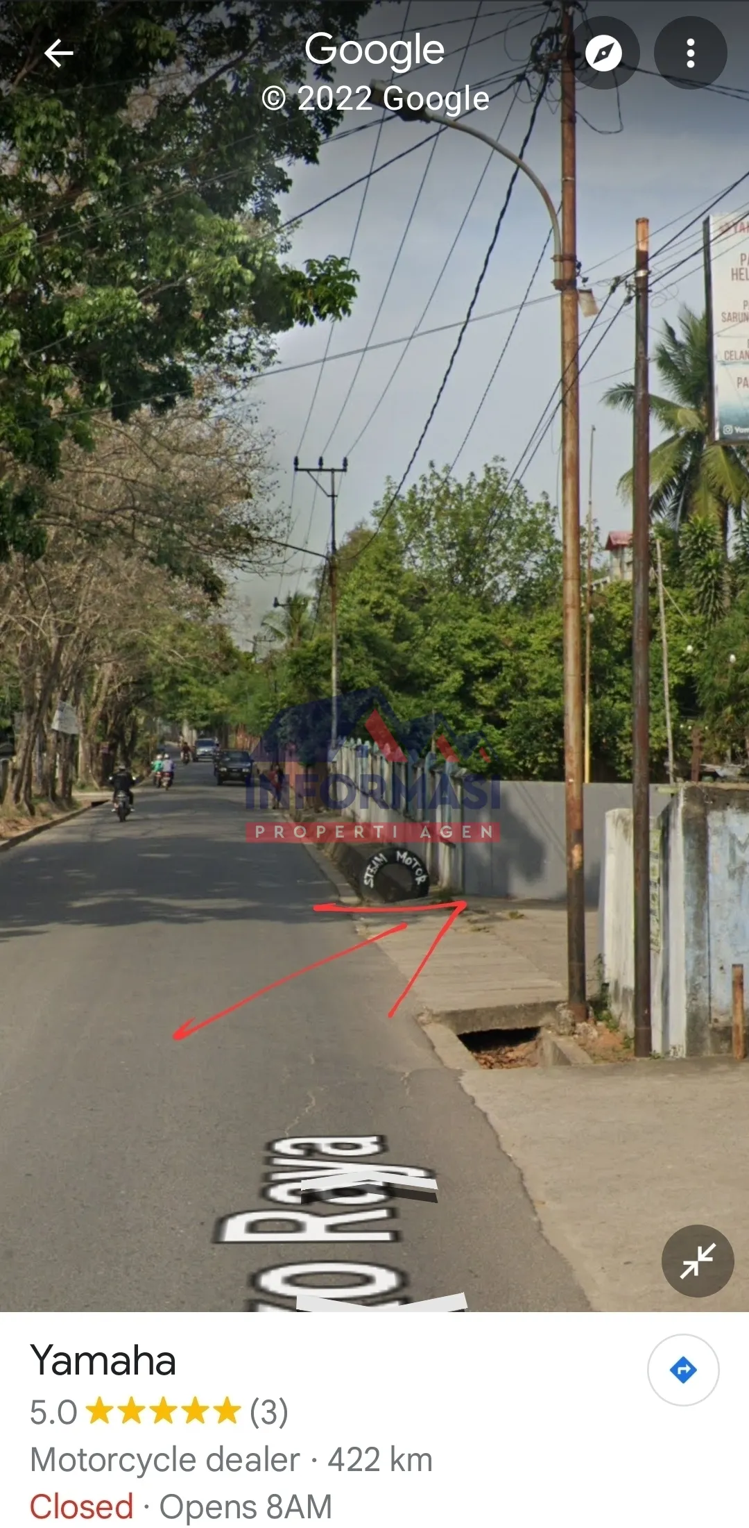 Bangunan pabrik /gudang lokasi sangat strategis di Palembang