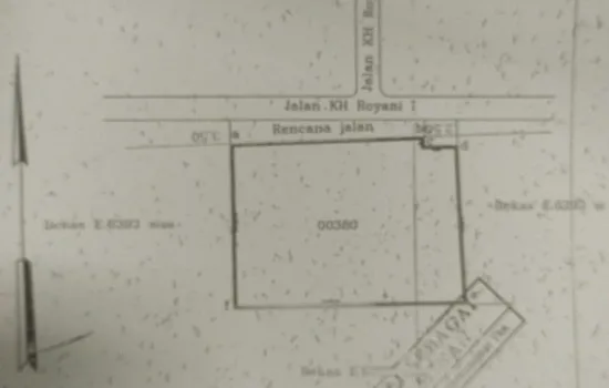 Dijual tanah lokasi strategis di karet
