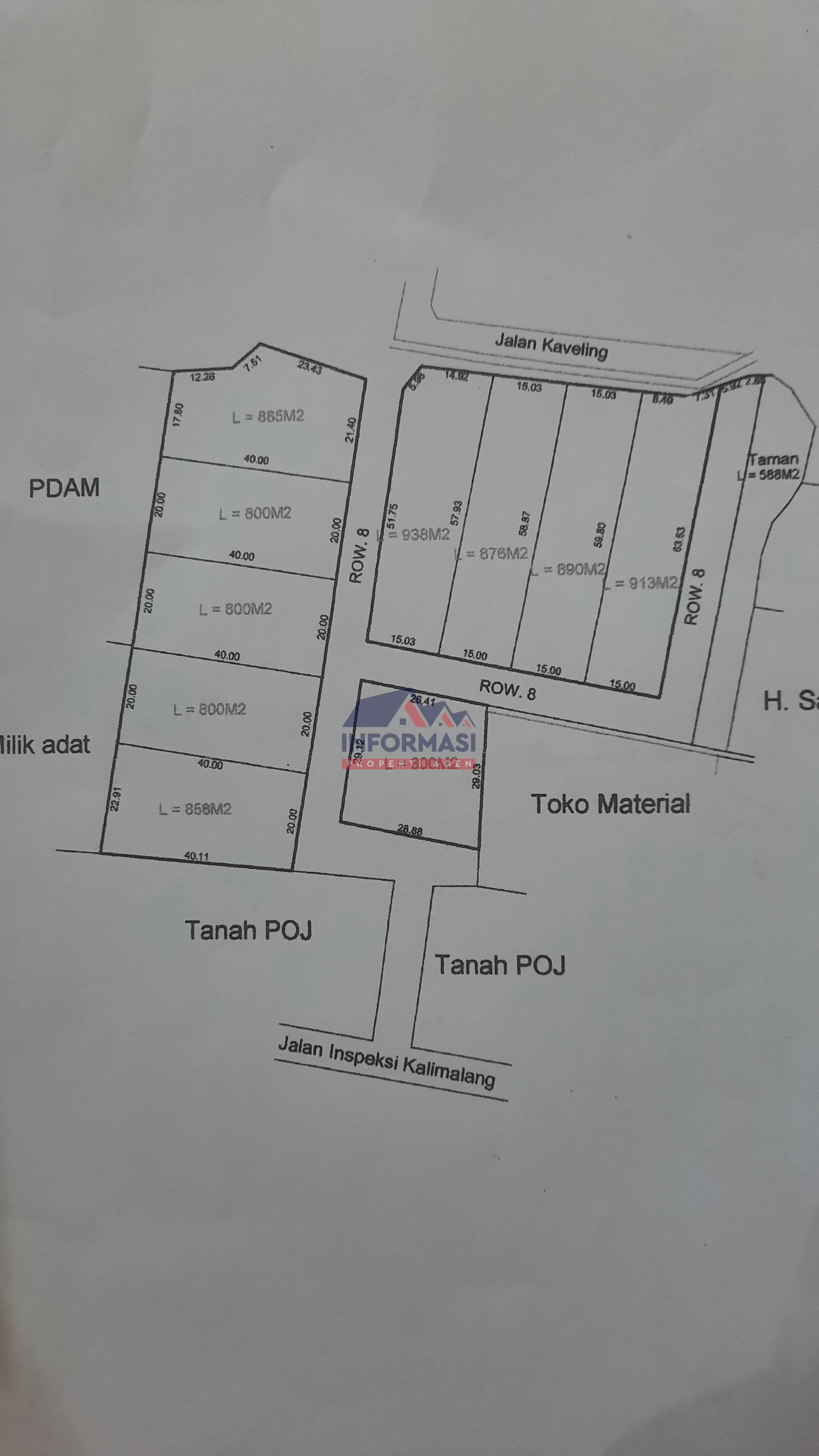 Cikarang depan jalan raya inspeksi kalimalang