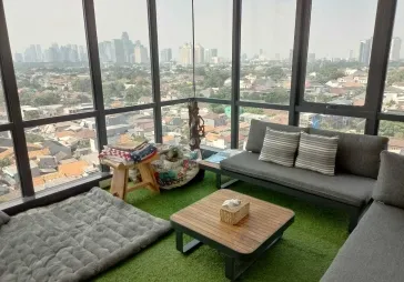 apt permata hijau suites 2 unit jadi 1 total 151m2