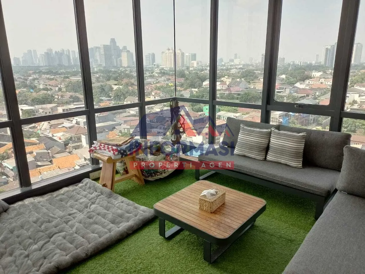 apt permata hijau suites 2 unit jadi 1 total 151m2