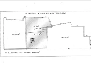 Jual tanah komersil cikarang lt.56.000