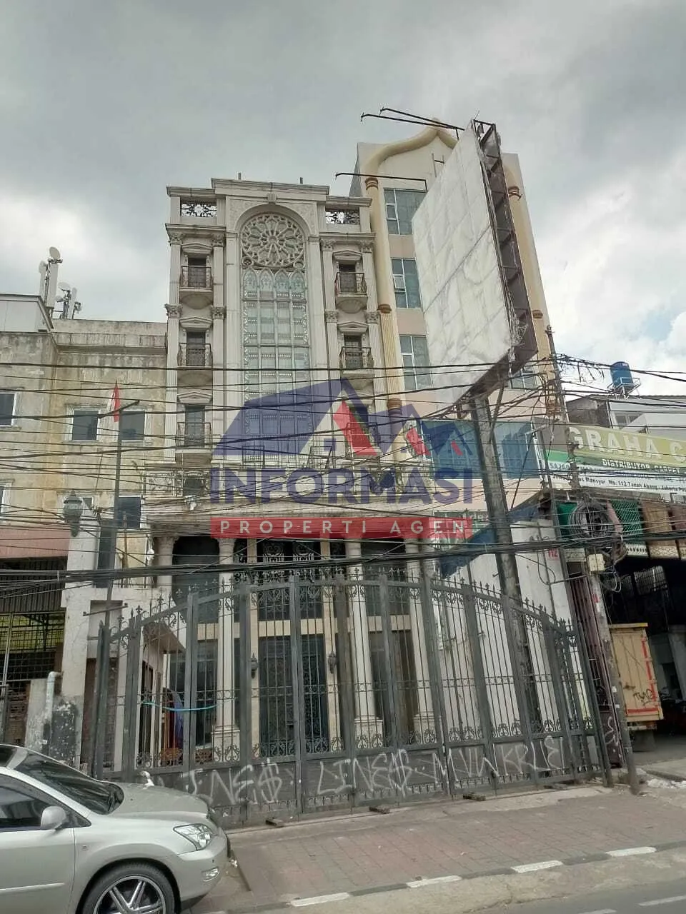 gedung jl kh mas mansyur lt 225m2 , 7 lantai