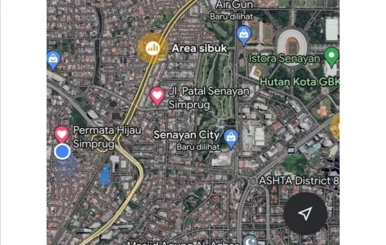 jl limo permata hijau jaksel lt 1275m2 ( 8 sertifikat )