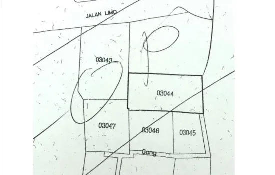 jl limo permata hijau jaksel lt 1275m2 ( 8 sertifikat )