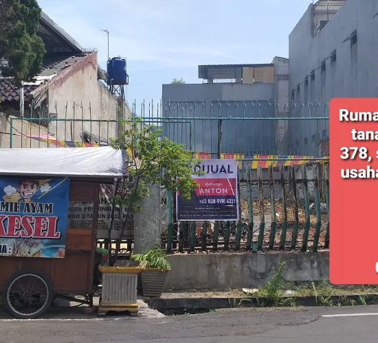Rumah Telah Rata Tanah Kepu Selatan Jakpus Dijual