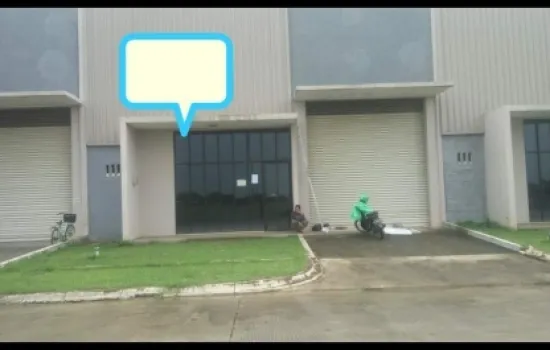 Gudang Gandeng di Ruko Airport City Teluk Naga Tangerang