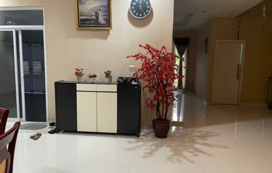 taman modern cakung jaktim bergaya modern minimalis lt 420m2