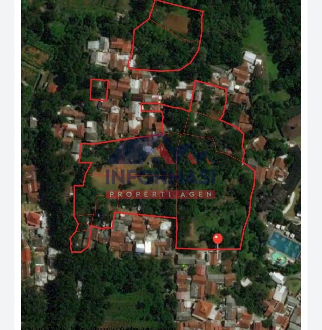 Lahan tanah di kebon Awi Bogor
