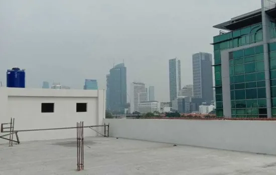 Gedung kantor Baru bangun siap pakai Jakarta Pusat Disewakan