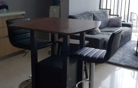Aparment satu8 rapi siap huni 2 BR f furnish Jakarta barata