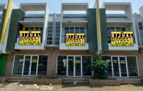Dijual Ruko Bizpoint Cikupa type R6 Dimensi 5x15