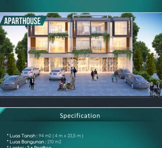 6 brand new house aparthouse tg duren utara