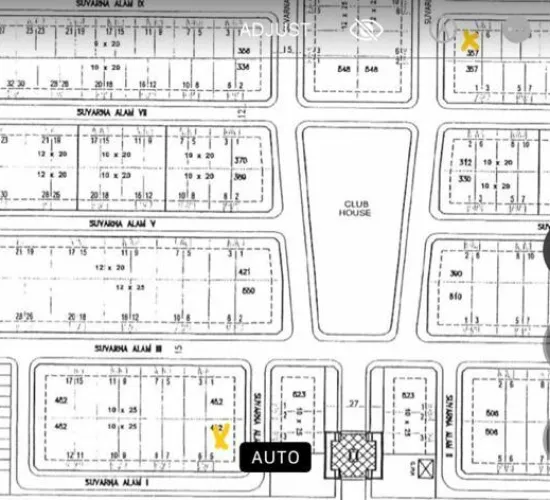 Kavling tanah Hoek Suvarna Jati cluster Alam