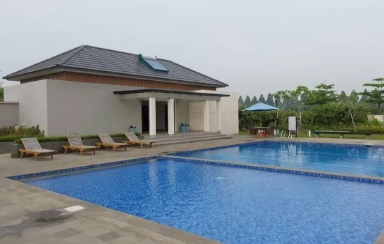 Kavling tanah Hoek Suvarna Jati cluster Alam